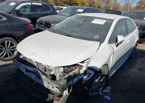 2021 Toyota Corolla Le из США, поврежденный, VIN 5YFEPMAE4MP199584